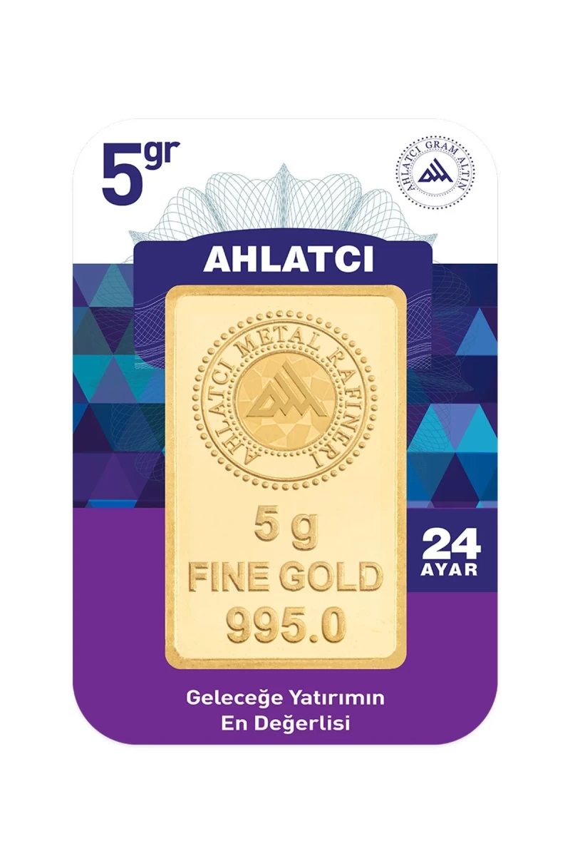 5 GRAM 24 AYAR ALTIN PAKETLİ