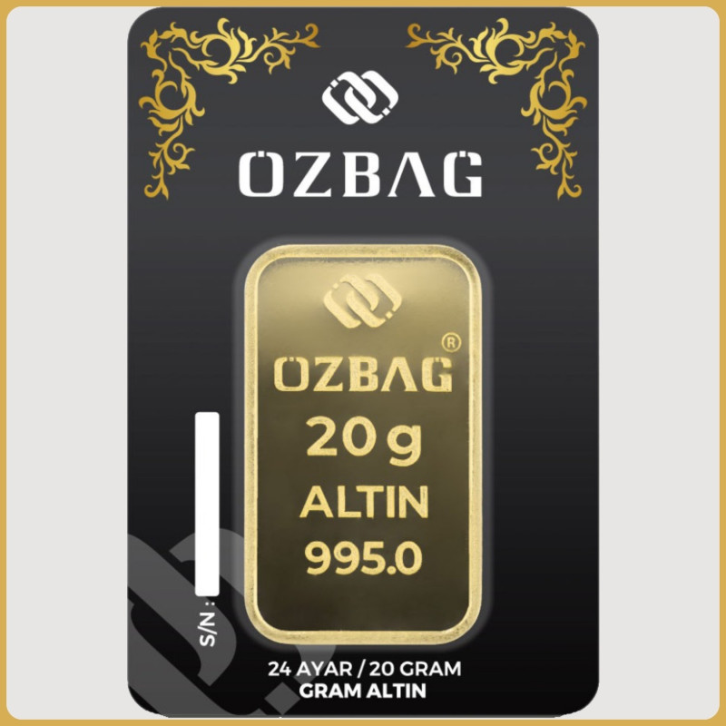 20 GRAM 24 AYAR ALTIN PAKETLİ